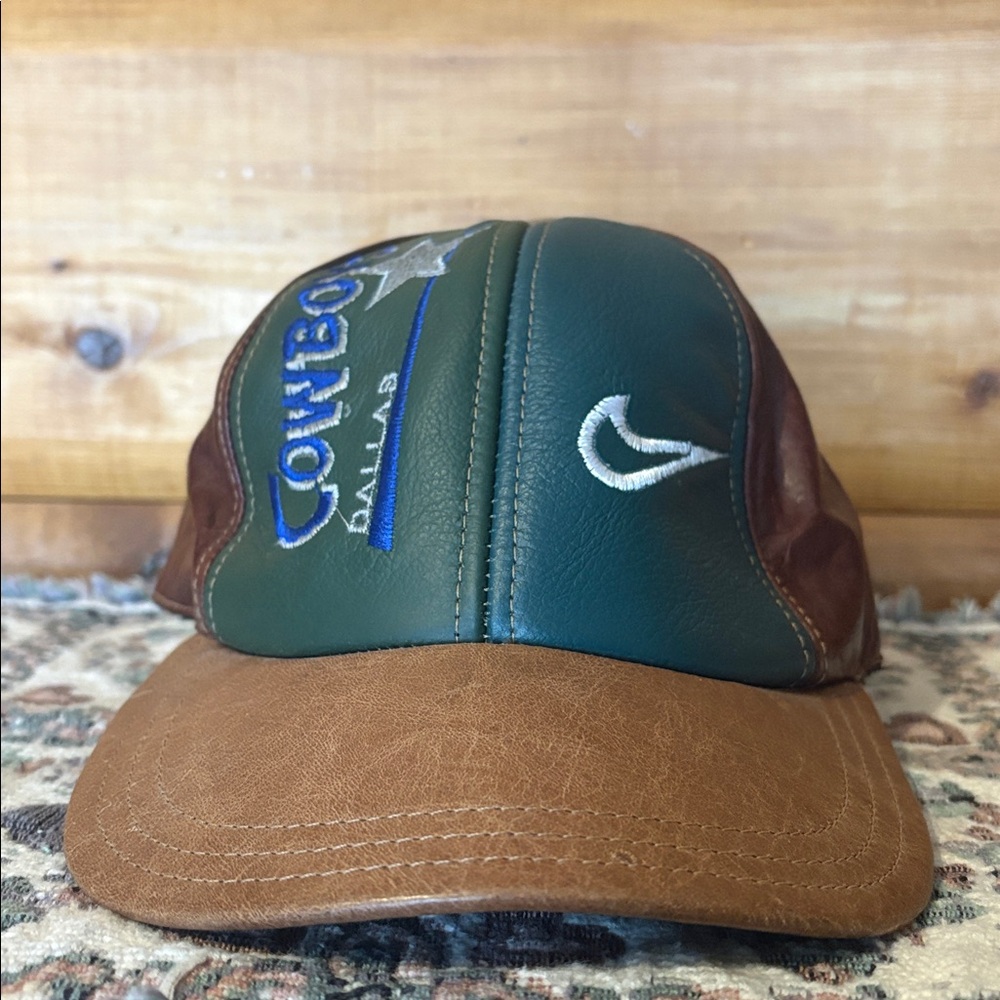 1980’s Dallas Cowboys Nike Leather Snapback Hat